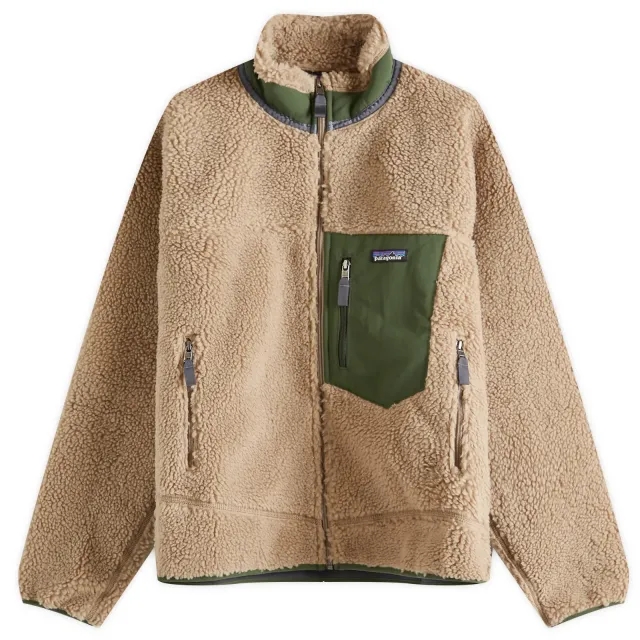 Patagonia Men's Classic Retro-X Fleece Jacket Seabird Grey