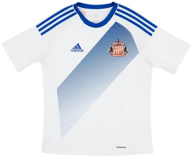 adidas 2016-17 Sunderland Away Shirt - 9/10 - (L.Boys)