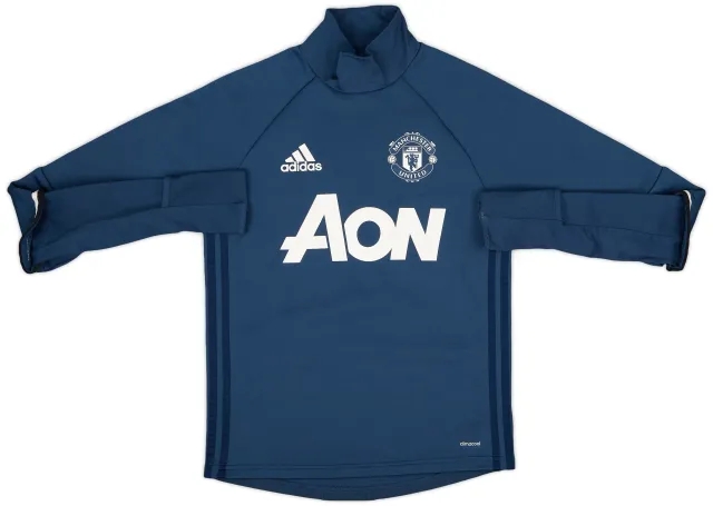 2016-17 Manchester United adidas Training Top - 9/10 - (XS)