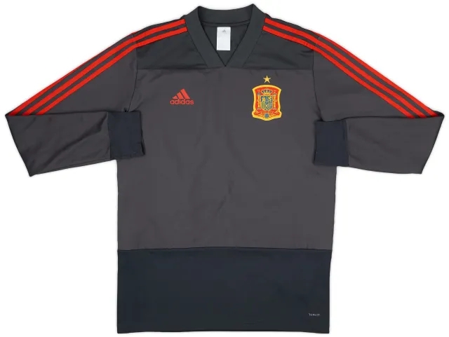 2017-18 Spain adidas Training Top - 9/10 - (M)