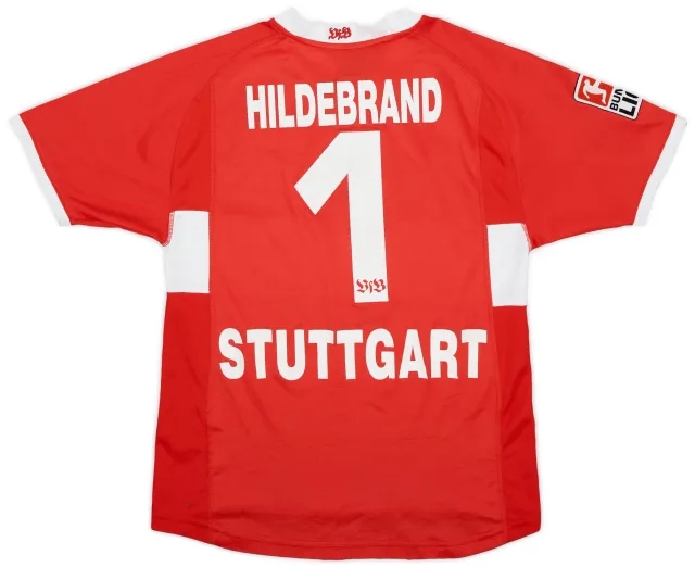Puma 2003-04 Stuttgart Away/GK S/S Shirt Hildebrand #1 - 5/10 - (M.Boys)
