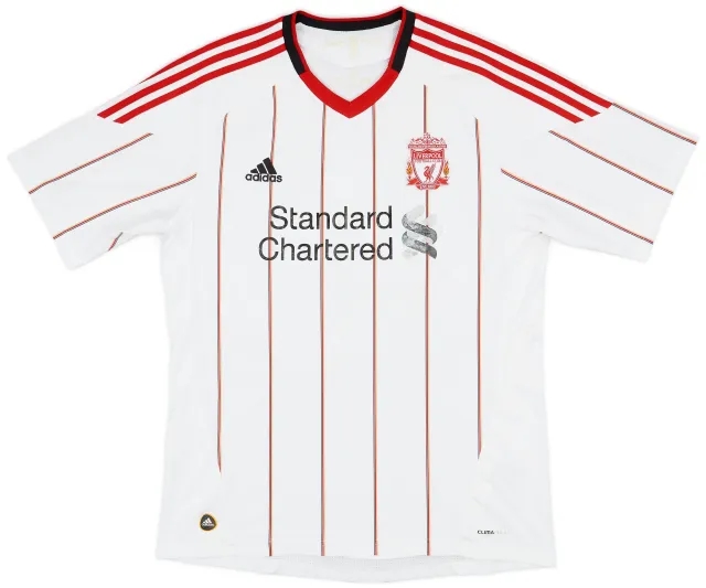 adidas 2010-11 Liverpool Away Shirt - 5/10 - (L)