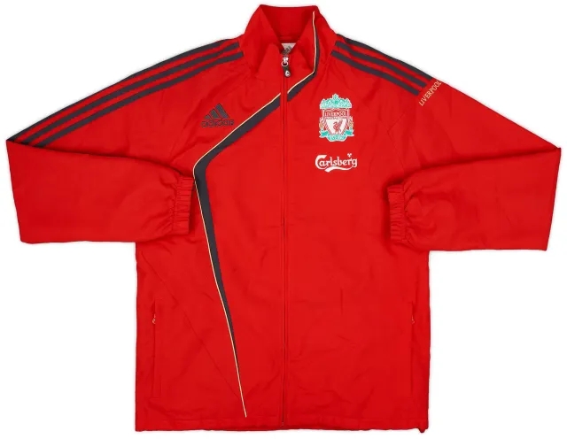 2009-10 Liverpool adidas Track Jacket - 9/10 - (S)
