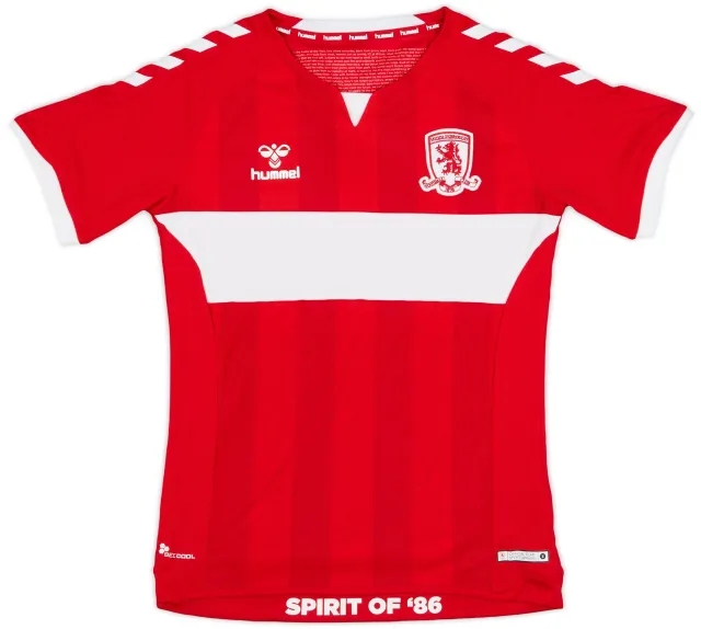 Hummel 2018-19 Middlesbrough Home Shirt - 10/10 - (L.Boys)