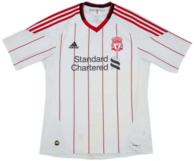 adidas 2010-11 Liverpool Away Shirt - 3/10 - (L)