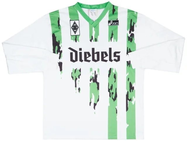 Asics 1994-95 Borussia Monchengladbach Match Issue Home L/S Shirt #12