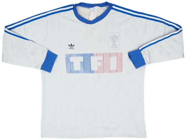 adidas 1992 Coupe de France L/S Shirt #11 - 4/10 - (XL)