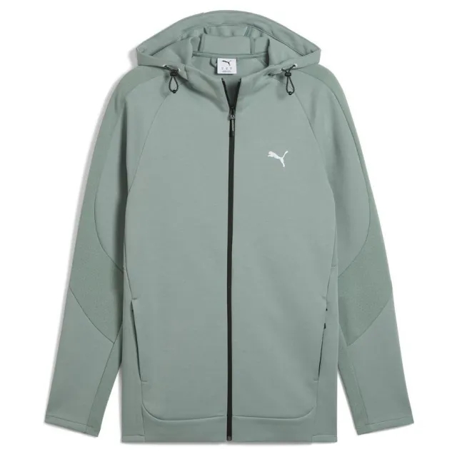 Puma Evostripe Full-Zip Hoodie Dk Green Moon - ['Green']