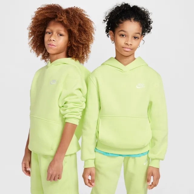 Nike fleece Unisex Hoodies - Yellow