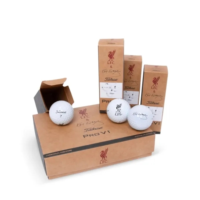 Liverpool FC LFC x Kenny Dalglish x Titleist Pro V1 Golf Balls 12Pk