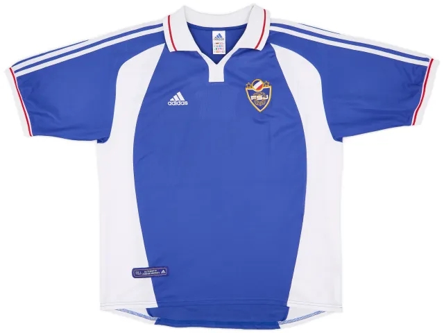 adidas 2000-01 Yugoslavia Home Shirt - 9/10 - (XL)