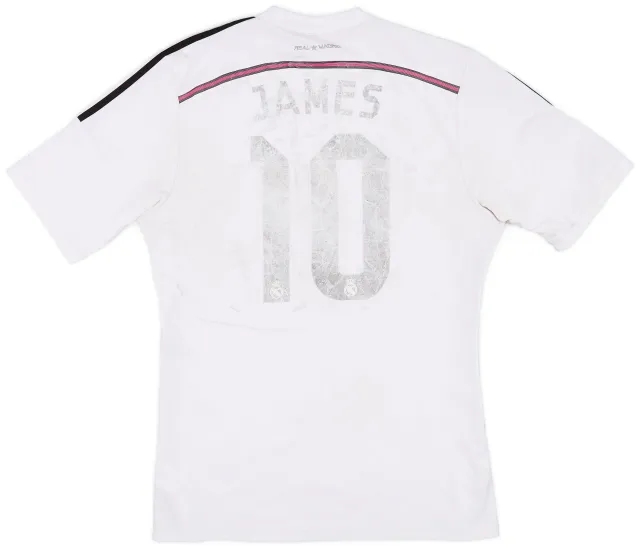 adidas 2013-14 Real Madrid Home Shirt James #10 - 3/10 - (L)