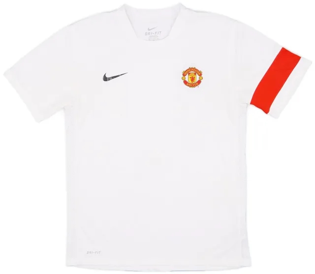 2010-11 Manchester United Nike Training Shirt - 9/10 - (M)