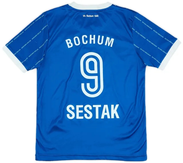 2008-09 VFL Bochum Home Shirt Sestak #9 - 7/10 - (L.Boys)