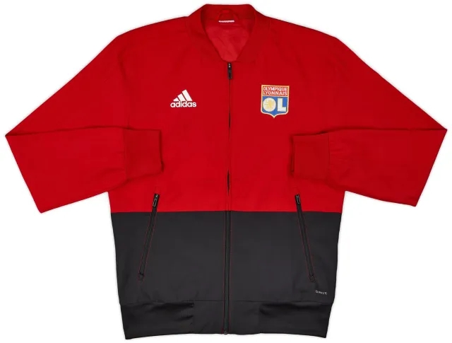 2018-19 Lyon adidas Track Jacket - 9/10 - (M)