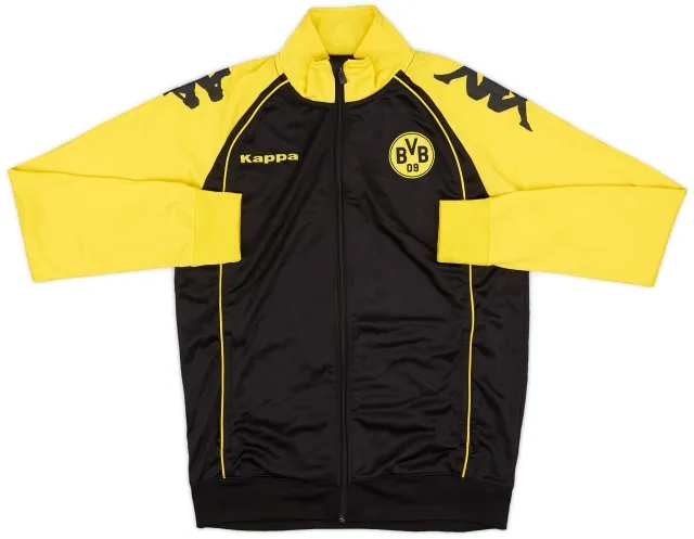 2010-11 Borussia Dortmund Kappa Track Jacket - 9/10 - (S)