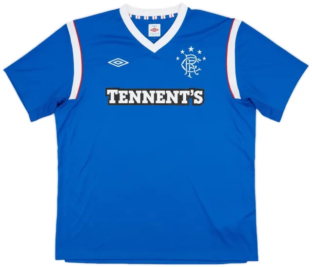 Umbro 2011-12 Rangers Home Shirt - 10/10 - (XXL)