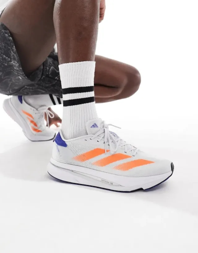 Men's adidas Adizero Sl2 Running Shoes in White