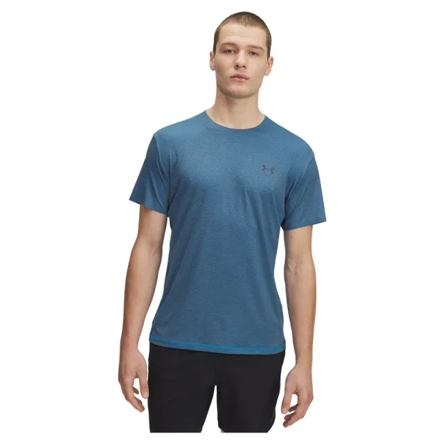 Under Armour  Vanish Elite Vent Printed Men's Short Sleeve Ether Blue / Iridescent XL