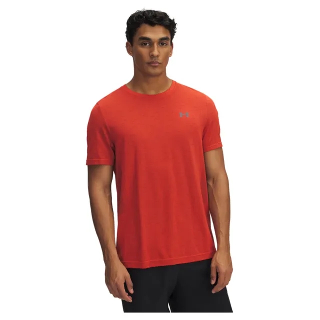 Men's  Under Armour  Vanish Seamless Short Sleeve Fire / Castlerock S