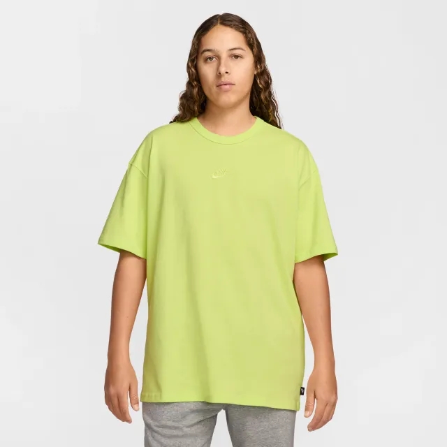 Nike Sportswear Premium Essentials Men's T-Shirt - Yellow - Organic Cotton Minimum