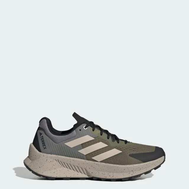 adidas Terrex Soulstride Flow Trail Running Shoe Men - Olive, Grey