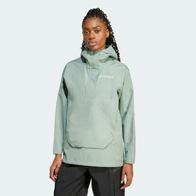 Manchester United x adidas Womens Terrex Xperior 2L GORE-TEX Performance Jacket Green