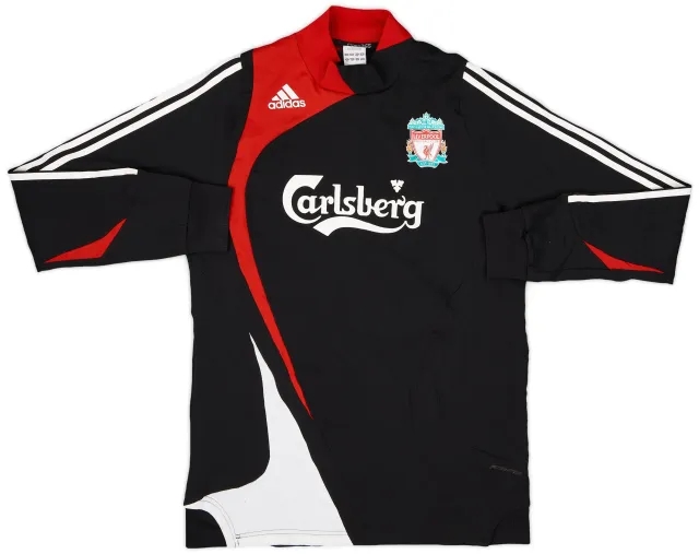 2007-08 Liverpool adidas Formotion Drill Top - 6/10 - (L)