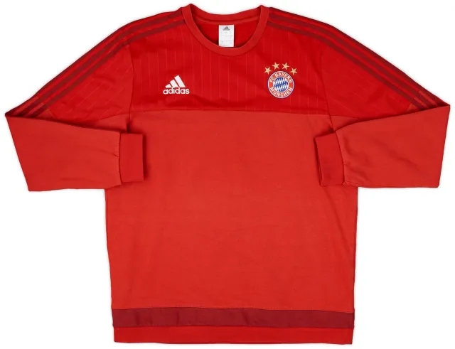 2015-16 Bayern Munich adidas Sweat Top - 8/10 - (L)