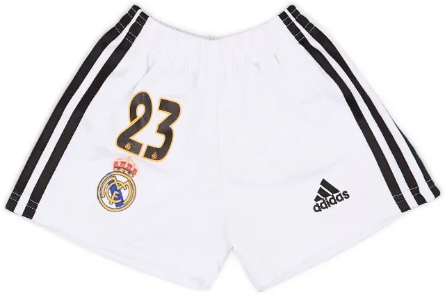 adidas 2003-04 Real Madrid Home Shorts #23 - 9/10 - (18-24 Months)