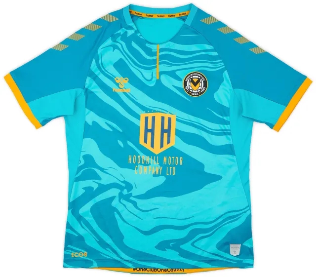 Hummel 2021-22 Newport County Away Shirt - 9/10 - (L)