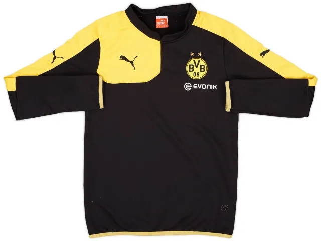 2014-15 Borussia Dortmund Puma Sweat Top - 3/10 - (S)