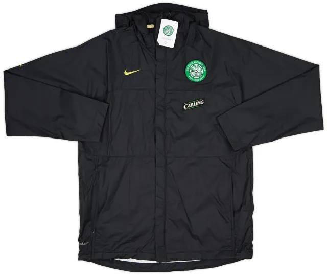 2008-09 Celtic Nike Hooded Rain Jacket (M)