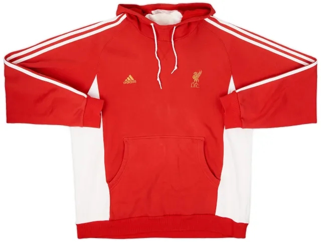 2007-08 Liverpool adidas Sweat Top - 8/10 - (XL)