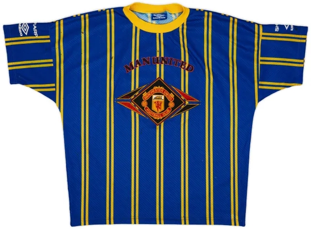 1994-95 Manchester United Umbro Training Shirt - 5/10 - (XL)
