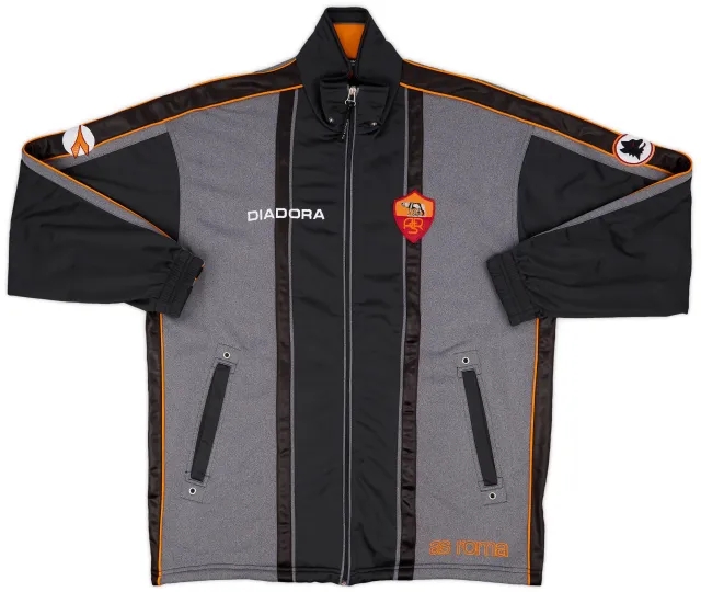 1998-00 Roma Diadora Track Jacket - 9/10 - (M)