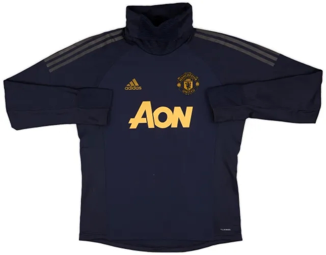 2018-19 Manchester United adidas Drill Top - 8/10 - (M)