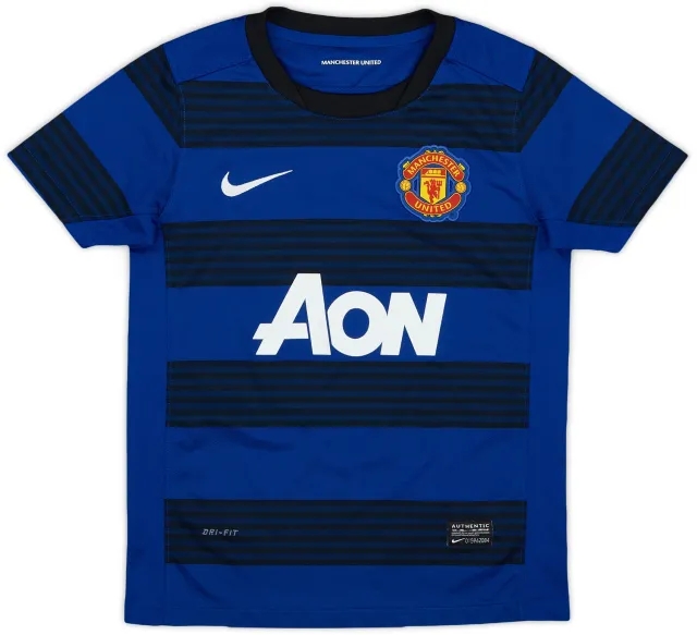 Nike 2011-13 Manchester United Away Shirt - 8/10 - (S.Boys)