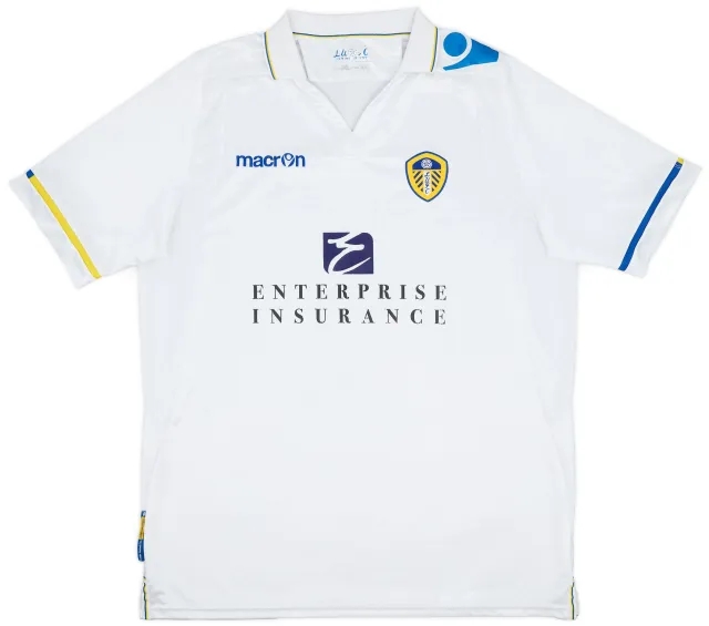 Macron 2011-12 Leeds United Home Shirt - 7/10 - (XXL)