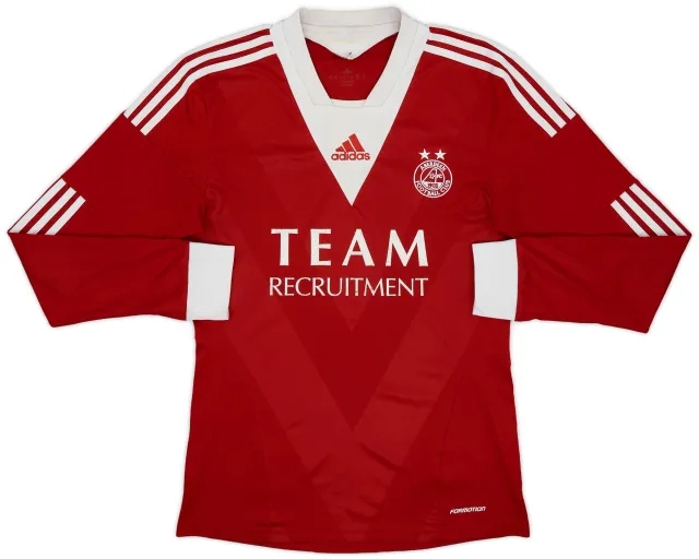 adidas 2013-14 Aberdeen Home L/S Shirt - 5/10 - (M)