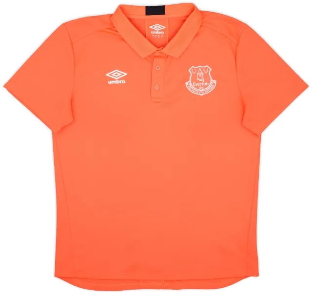 2016-17 Everton Umbro Polo Shirt - 8/10 - (L)