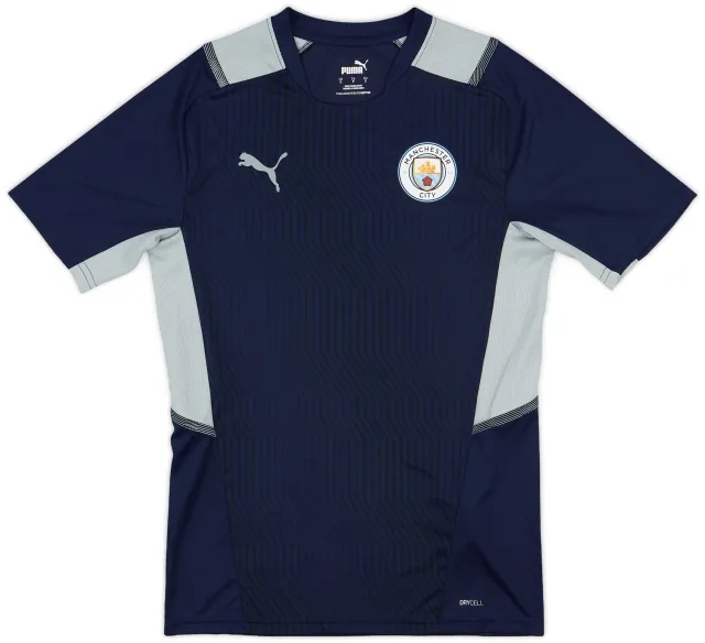 2021-22 Manchester City Puma Training Shirt - 10/10 - (S)