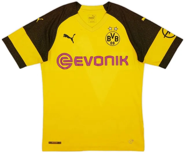 Puma 2018-19 Borussia Dortmund Home Shirt - 5/10 - (S)