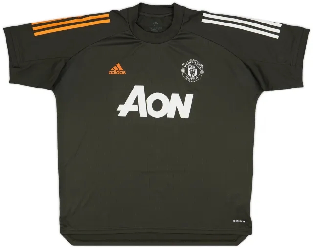 2020-21 Manchester United adidas Training Shirt - 10/10 - (XL)