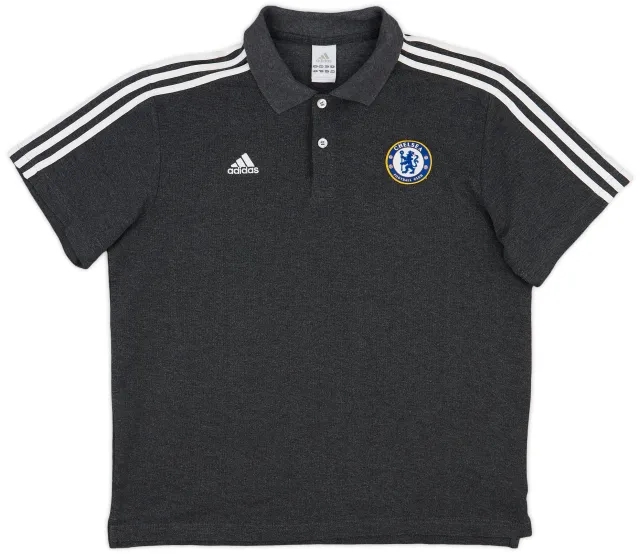 2011-12 Chelsea adidas Polo Shirt - 8/10 - (L)