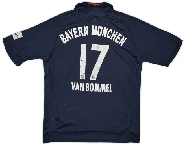 adidas 2008-09 Bayern Munich Away Shirt Van Bommel #17 - 5/10 - (L.Boys)