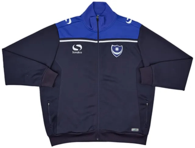 2014-15 Portsmouth Sondico Track Jacket - 8/10 - (XL)