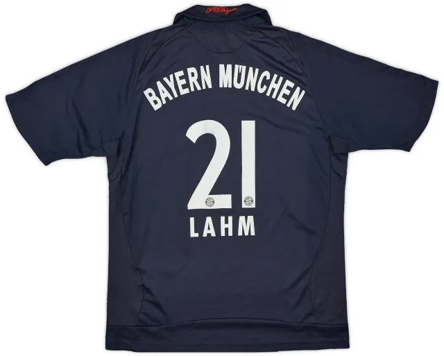 adidas 2008-09 Bayern Munich Away Shirt Lahm #21 - 7/10 - (L.Boys)