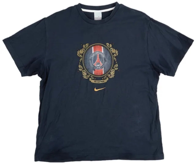 2010-11 Paris Saint-Germain Nike Cotton Tee - 7/10 - (XL)