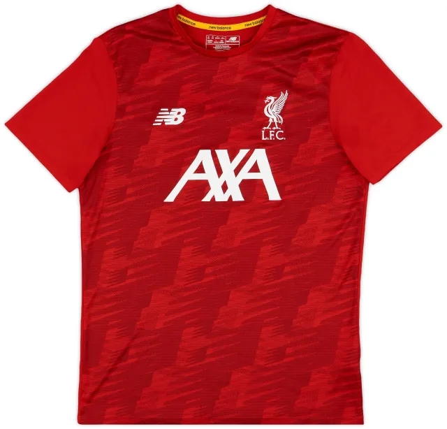 2019-20 Liverpool New Balance Training Shirt - 9/10 - (M)